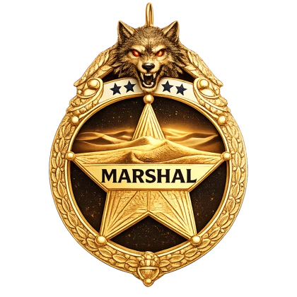 Marshal badge